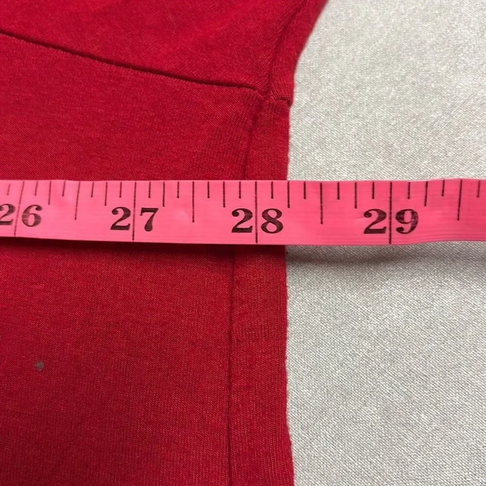 Maurices 24/7 4X Red Cutout‎ Long Sleeve Sheath Shift Dress Office Career Work